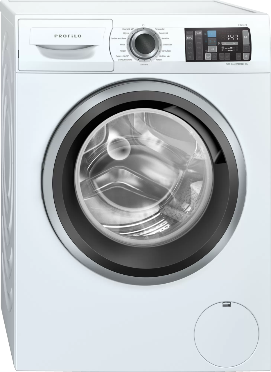 Profilo CMU14P90TR 9 kg 1400 dev./dak. Çamaşır Makinesi