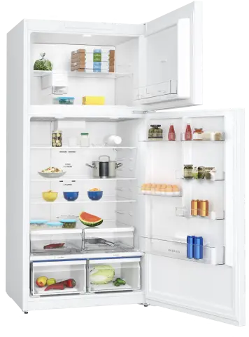 Profilo BD2086WFXN Üstten Donduruculu Buzdolabı 186 x 86 cm Beyaz, Total No Frost
