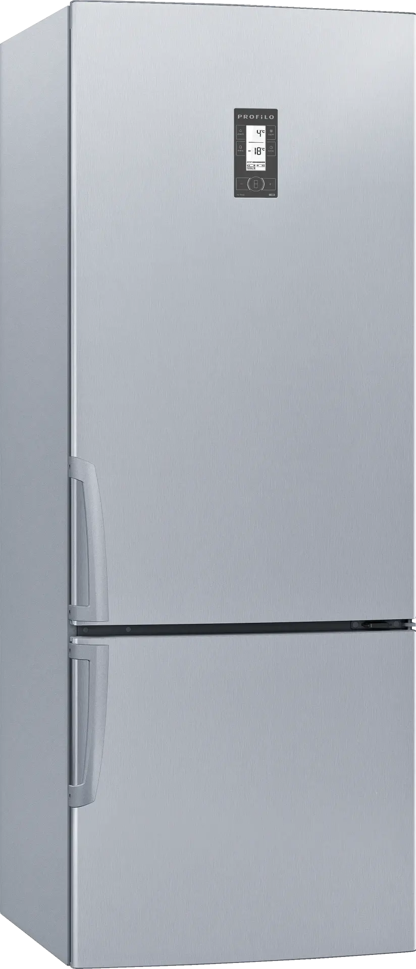 Profilo BD3057IFAN Alttan Donduruculu Buzdolabı 185 x 70 cm Paslanmaz çelik, Total No Frost