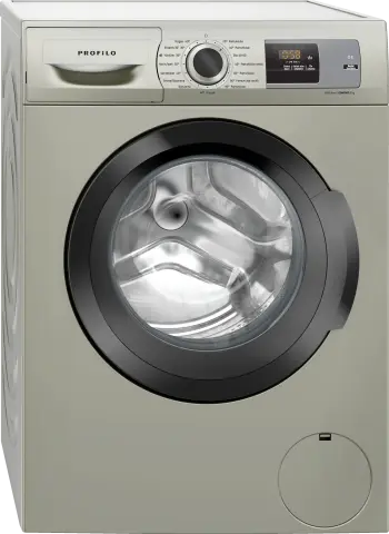 Profilo CMJ1018XTR Çamaşır Makinesi 8 kg 1000 dev./dak., Gümüş