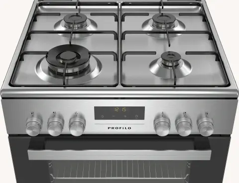 Profilo FRMS144HIL Gazlı/Elektrikli Solo Fırın Inox