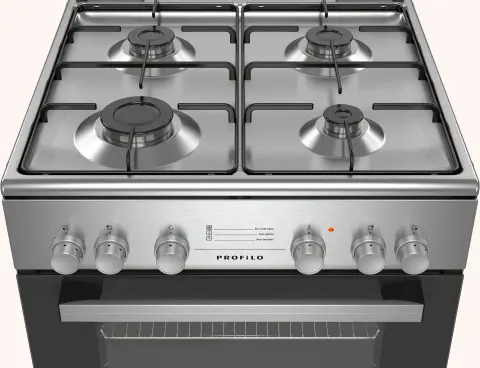 Profilo FRTS113DIL Gazlı/Elektrikli Solo Fırın Inox