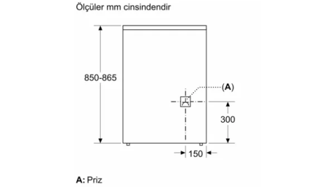Profilo FRTS113DBD Gazlı/Elektrikli Solo Fırın Beyaz