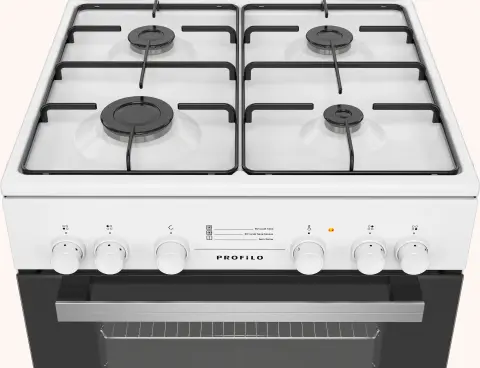 Profilo FRTS113DBL Gazlı/Elektrikli Solo Fırın Beyaz