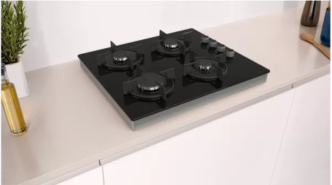 Profilo OO30P6O10D Set Üstü Gazlı Ocak 60 cm Siyah