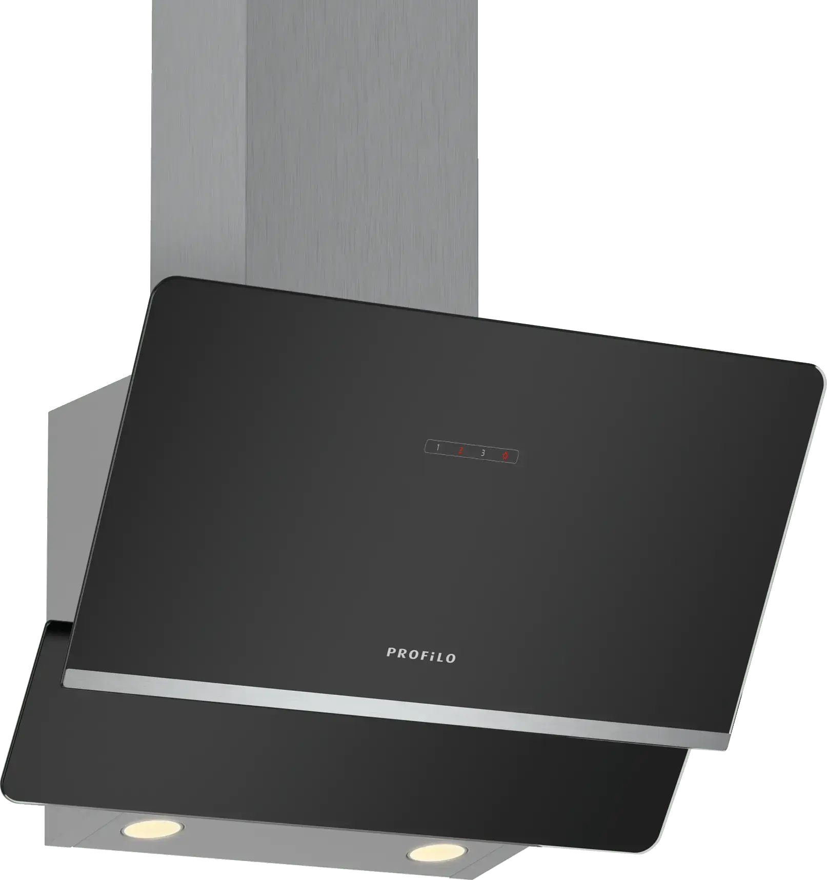 Profilo DVK6J661 Duvar Tipi Davlumbaz 60 cm Siyah Cam, Siyah