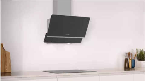 Profilo DVK6J661 Duvar Tipi Davlumbaz 60 cm Siyah Cam Yüzey