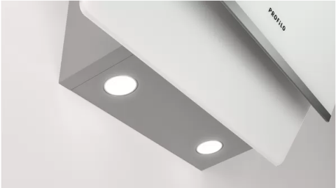 Profilo DVK6J621 Duvar Tipi Davlumbaz 60 cm Beyaz Cam Yüzey