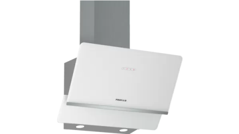 Profilo DVK6J621 Duvar Tipi Davlumbaz 60 cm Beyaz Cam Yüzey