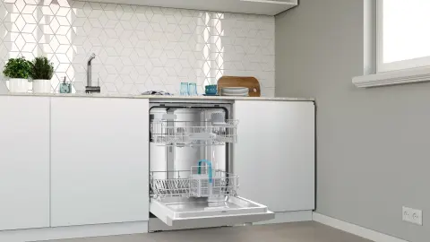 Profilo BM4381EG Solo Bulaşık Makinesi 60 cm Paslanmaz çelik parmak izi tutmaz