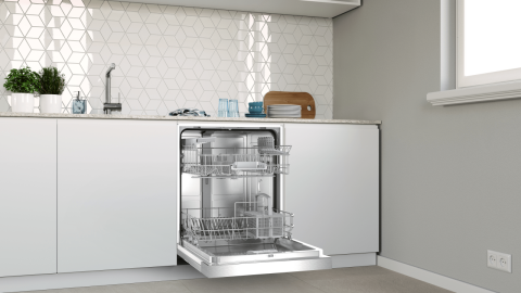 Profilo BMA6253EG Yarı Ankastre Bulaşık Makinesi 60 cm Çelik