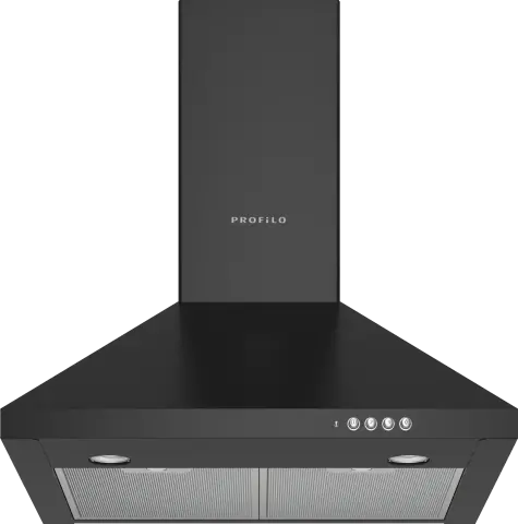 Profilo DVP6C461 Duvar Tipi Davlumbaz 60 cm Siyah