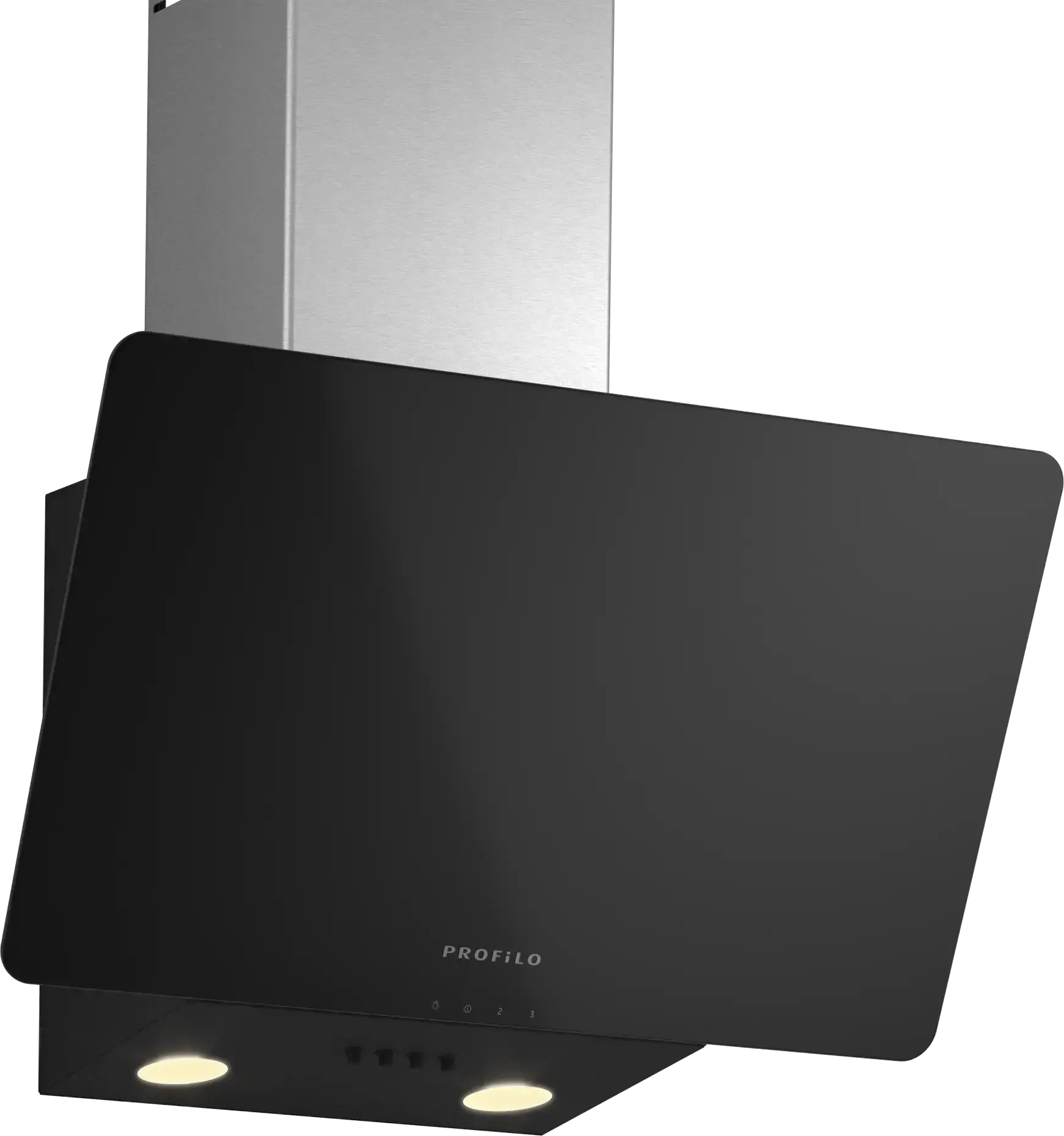 Profilo DVK6J361 Duvar Tipi Davlumbaz 60 cm Siyah Cam, Siyah
