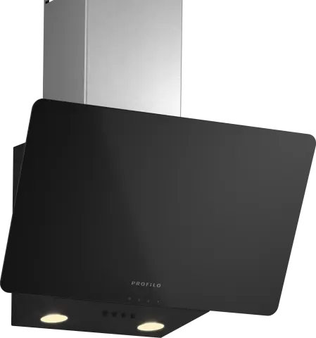Profilo DVK6J361 Duvar Tipi Davlumbaz 60 cm Siyah Cam, Siyah