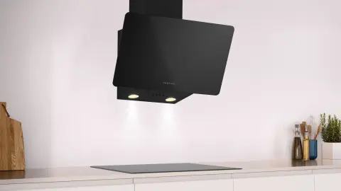 Profilo DVK6J360 Duvar Tipi Davlumbaz 60 cm Siyah Cam, Siyah