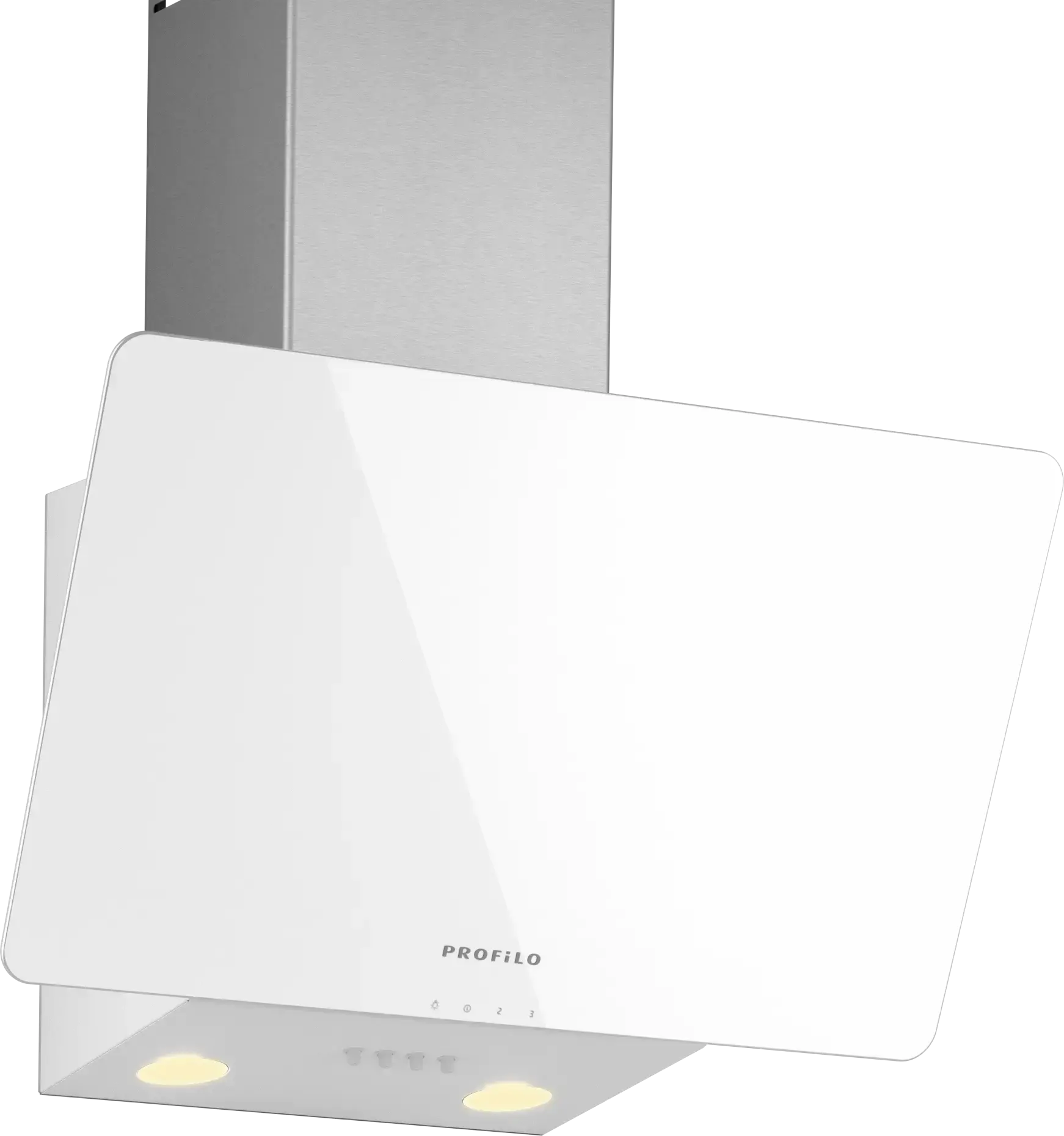 Profilo DVK6J320 Duvar Tipi Davlumbaz 60 cm Beyaz Cam Yüzey, Beyaz
