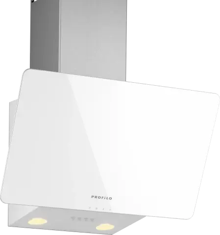 Profilo DVK6J320 Duvar Tipi Davlumbaz 60 cm Beyaz Cam Yüzey, Beyaz