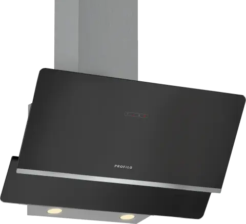 Profilo DVK8J661 Duvar Tipi Davlumbaz 80 cm Siyah Cam, Siyah