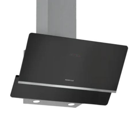 Profilo DVK8J661 Duvar Tipi Davlumbaz 80 cm Siyah Cam