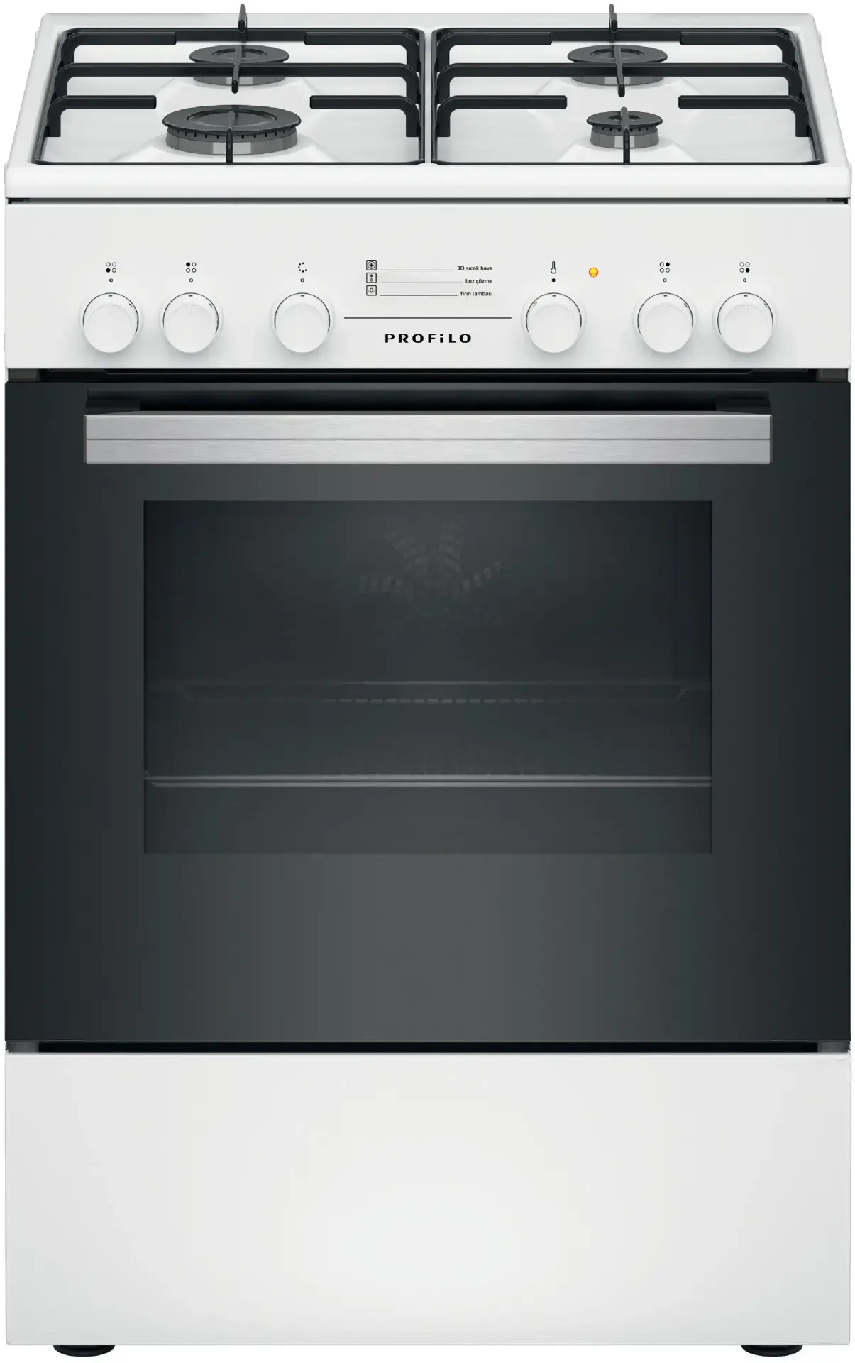 Profilo F0TSR13DBD Gazlı/Elektrikli Solo Fırın Beyaz
