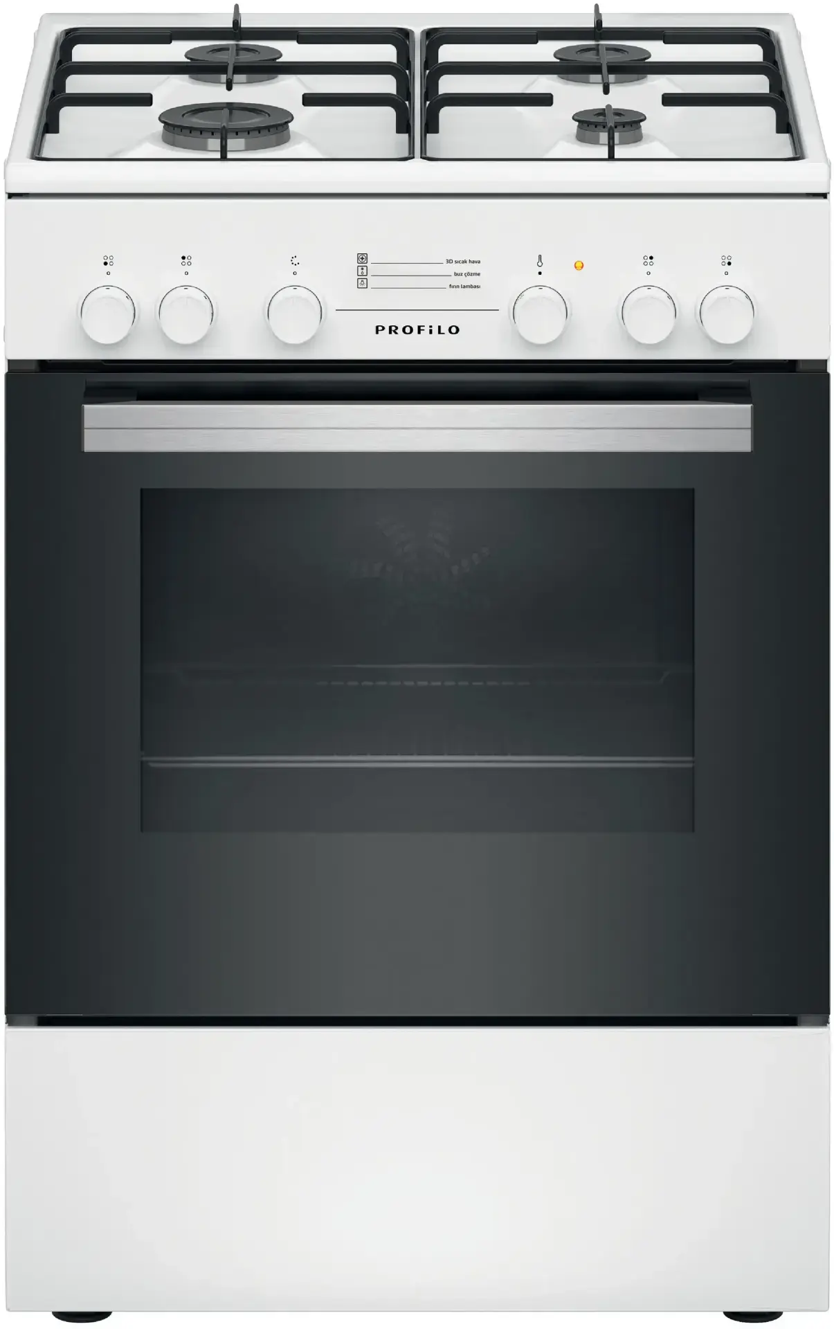 Profilo F0TSR13DBD Gazlı/Elektrikli Solo Fırın Beyaz