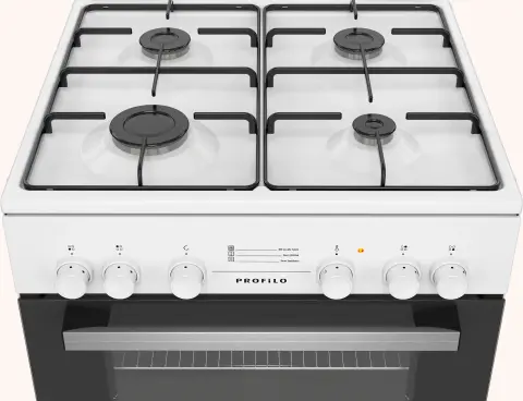 Profilo F0TSR13DBD Gazlı/Elektrikli Solo Fırın Beyaz