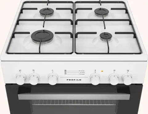 Profilo F0TSR13DBD Gazlı/Elektrikli Solo Fırın Beyaz