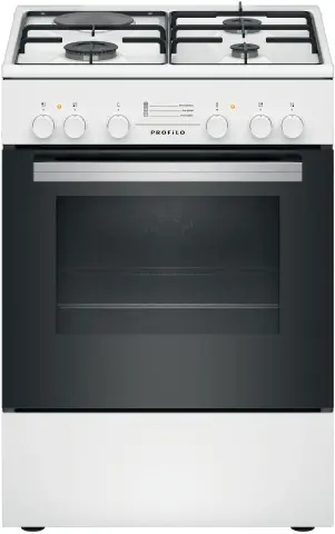 Profilo F0TS113LBD Gazlı/Elektrikli Solo Fırın Beyaz
