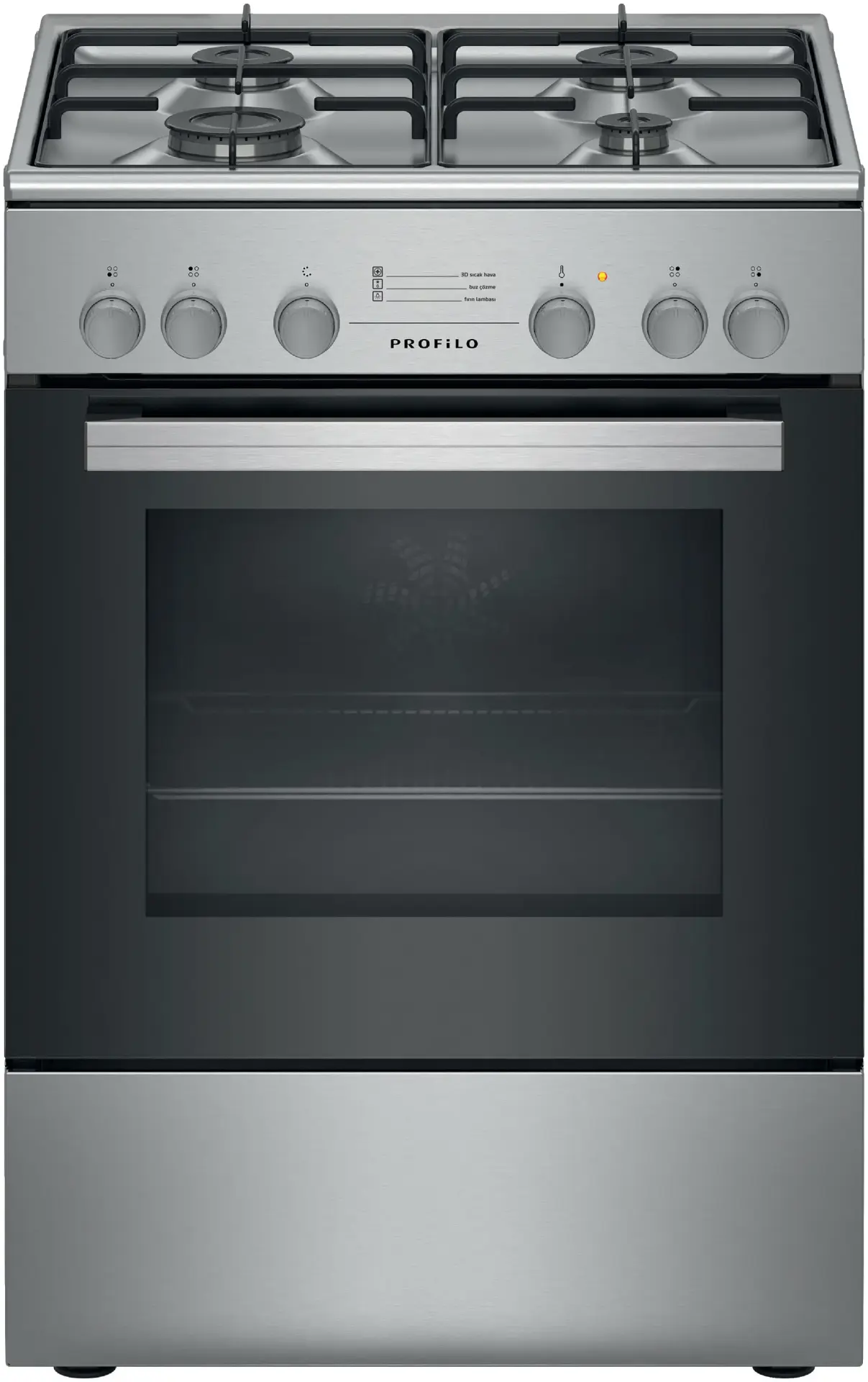 Profilo F0TS113DIL Gazlı/Elektrikli Solo Fırın Inox