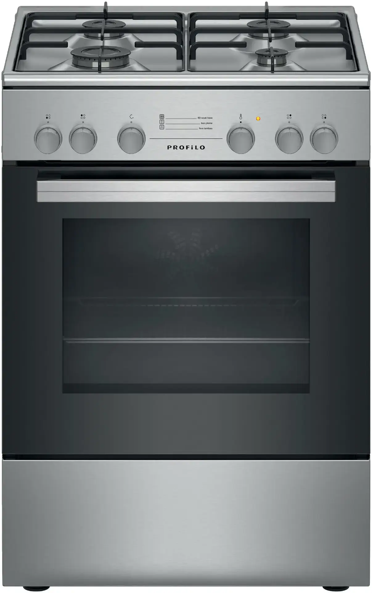 Profilo F0TS113DIL Gazlı/Elektrikli Solo Fırın Inox