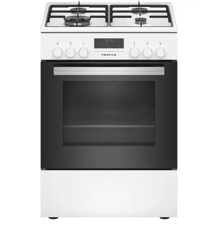 Profilo F0MS144HBL Gazlı/Elektrikli Solo Fırın Beyaz