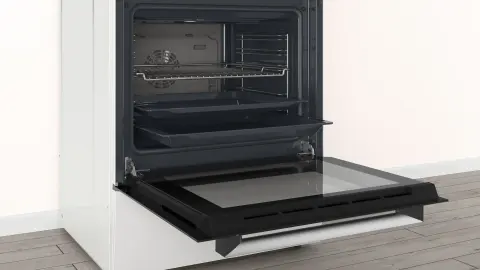 Profilo F0MS144HBL Gazlı/Elektrikli Solo Fırın Beyaz