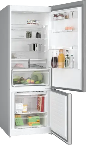 Profilo BD3056IECN Alttan Donduruculu Buzdolabı 193 x 70 cm Kolay temizlenebilir Inox