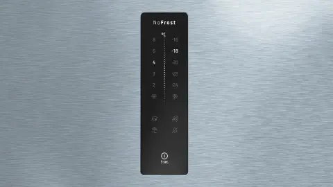 Profilo BD3056IECN Alttan Donduruculu Buzdolabı 193 x 70 cm Kolay temizlenebilir Inox