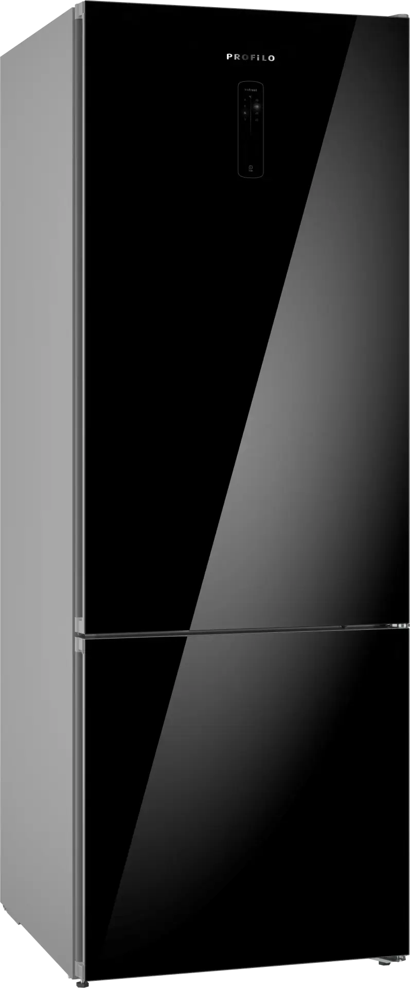 Profilo BD3056BELN Alttan Donduruculu Buzdolabı 193 x 70 cm Siyah, Total No Frost