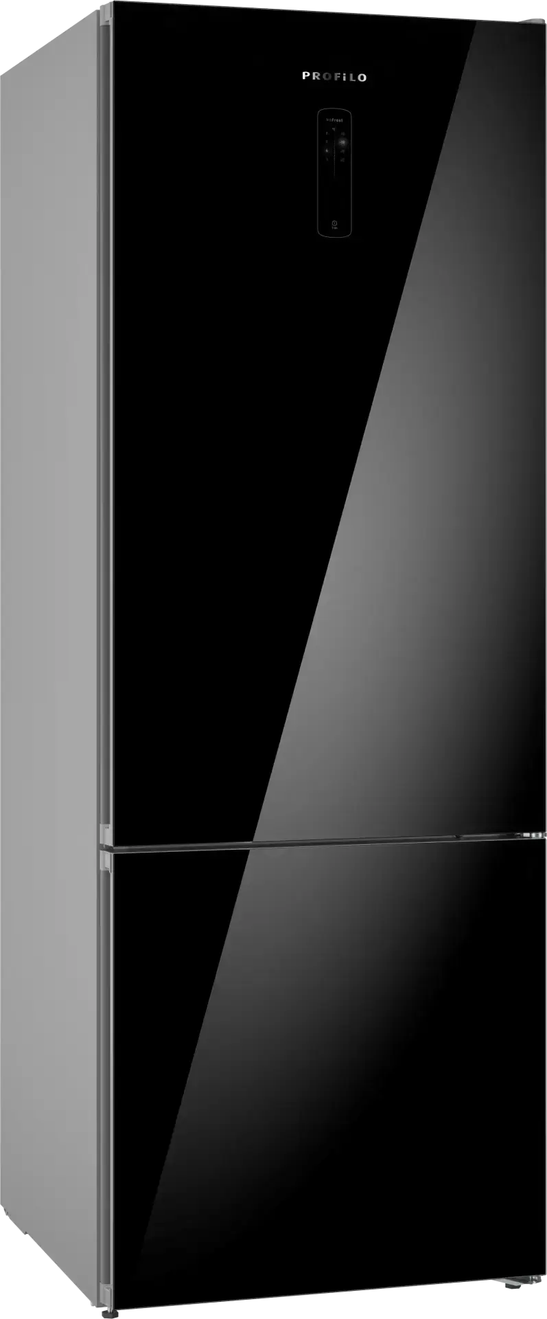Profilo BD3056BELN Alttan Donduruculu Buzdolabı 193 x 70 cm Siyah, Total No Frost