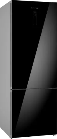 Profilo BD3056BELN Alttan Donduruculu Buzdolabı 193 x 70 cm Siyah, Total No Frost