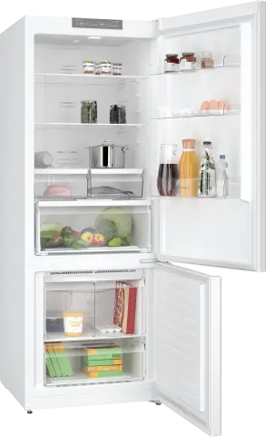 Profilo BD3155WFVN Alttan Donduruculu Buzdolabı 186 x 70 cm Beyaz, Total No Frost
