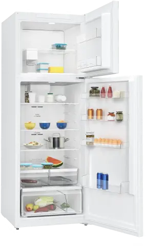 Profilo BD2056WEXN Üstten Donduruculu Buzdolabı 193 x 70 cm Beyaz, Total No Frost