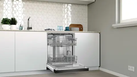 Profilo BMA4451E3 Yarı Ankastre Bulaşık Makinesi 60 cm Çelik