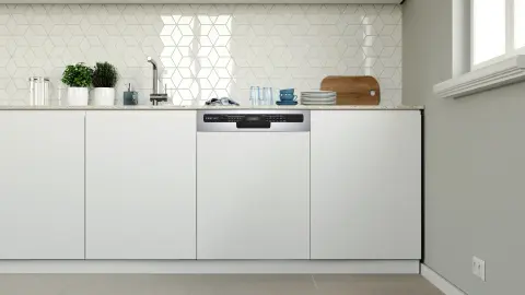 Profilo BMA4451E3 Yarı Ankastre Bulaşık Makinesi 60 cm Çelik