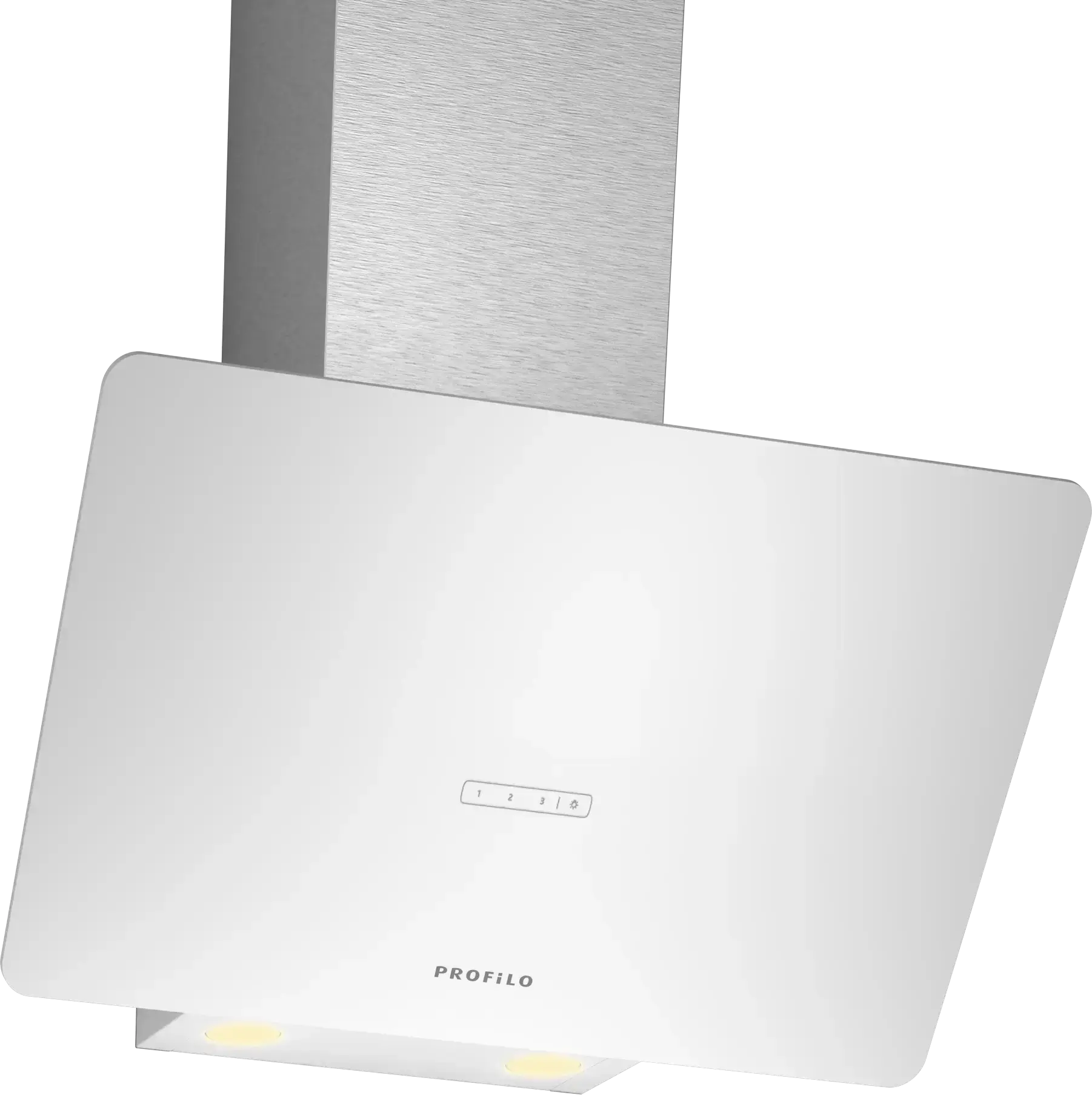 Profilo DVK6J429 Duvar Tipi Davlumbaz 60 cm Beyaz Cam Yüzey, Beyaz