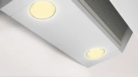 Profilo DVK6J429 Duvar Tipi Davlumbaz 60 cm Beyaz Cam Yüzey, Beyaz