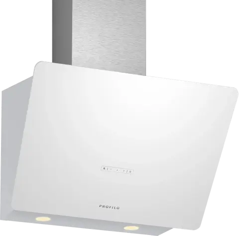 Profilo DVK6J629 Duvar Tipi Davlumbaz 60 cm Beyaz Cam Yüzey, Beyaz