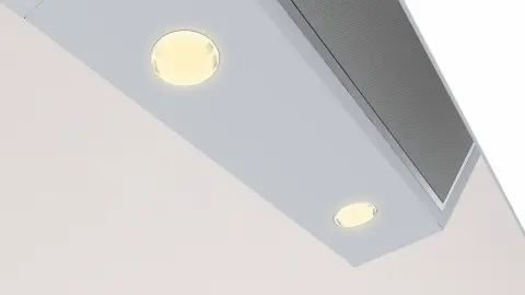 Profilo DVK6J629 Duvar Tipi Davlumbaz 60 cm Beyaz Cam Yüzey, Beyaz
