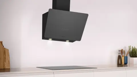 Profilo DVK6J679 Duvar Tipi Davlumbaz 60 cm Gri Cam, Gri