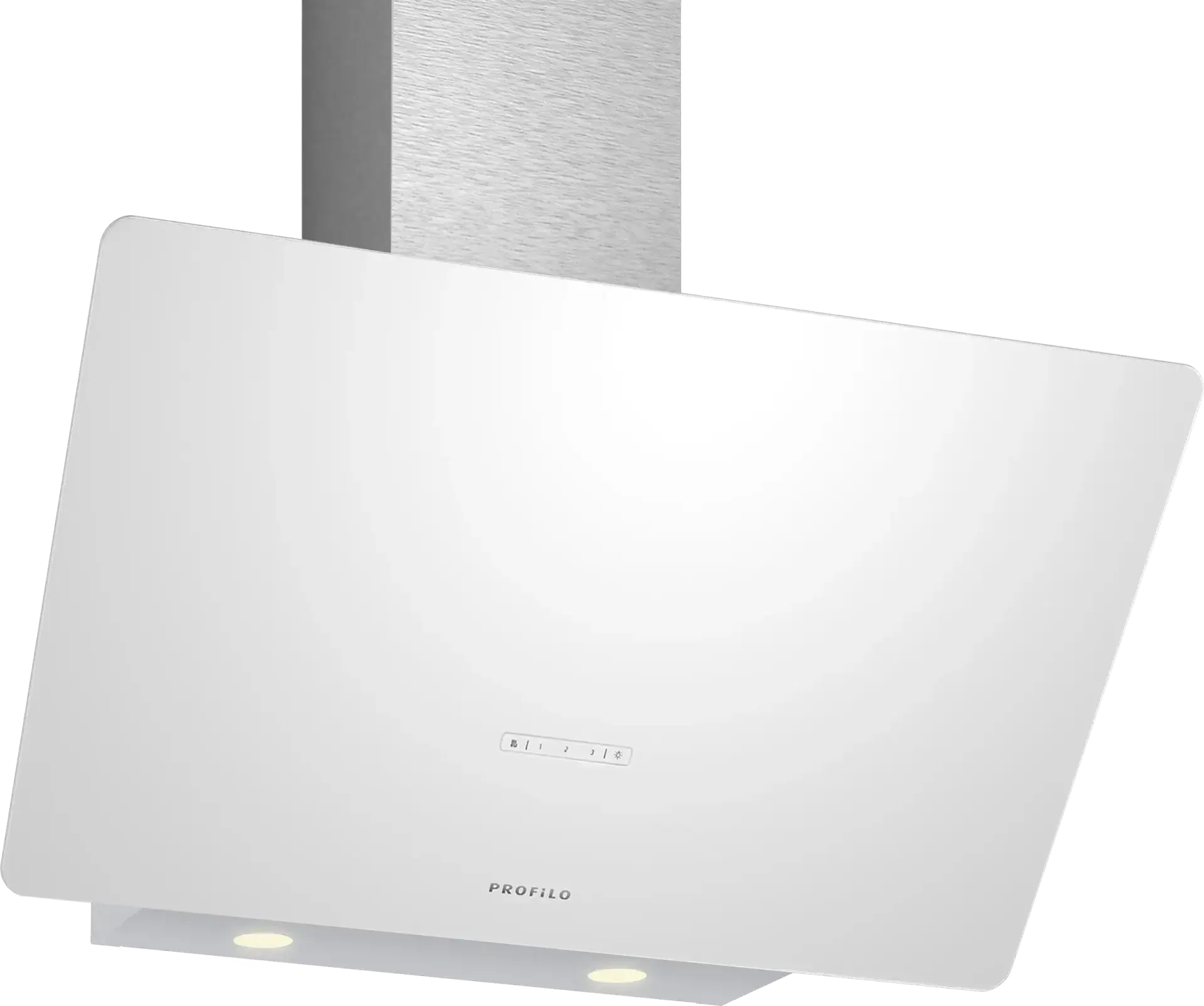 Profilo DVK8J629 Duvar Tipi Davlumbaz 80 cm Beyaz Cam Yüzey, Beyaz