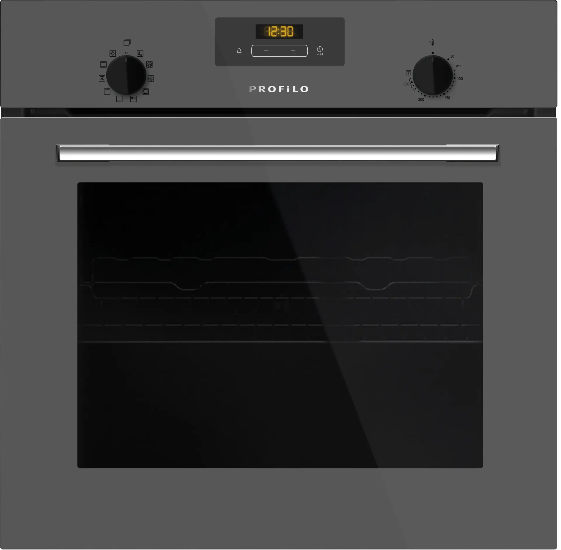 Profilo FRMA234G Ankastre Fırın 60 x 60 cm Platin gri