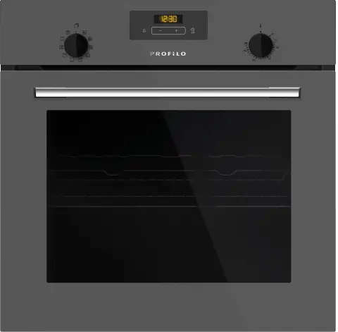 Profilo FRMA234G Ankastre Fırın 60 x 60 cm Platin gri